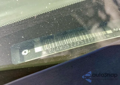 2003 Buick Century Custom из США, поврежденный, VIN 2G4WS52JX31121453